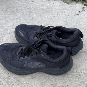 Hoka Men's All-Black Athletic Shoes